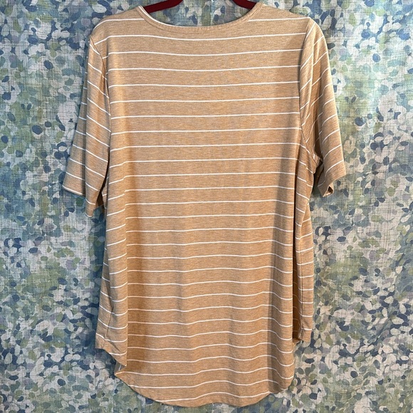Lane Bryant Striped Tee 14/16 - Picture 3 of 4